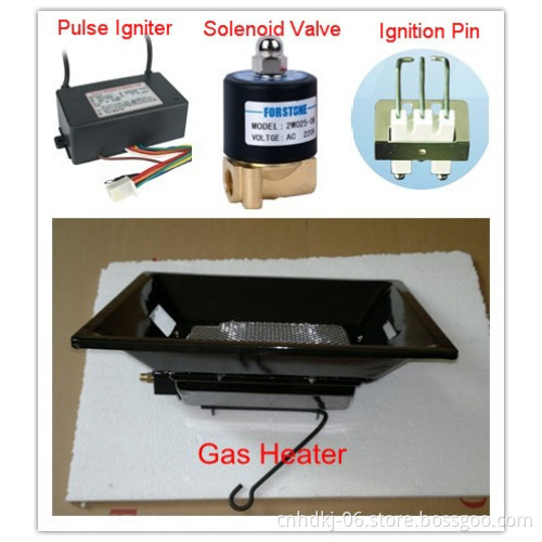 Outdoor large heating area gas infrared burner heater